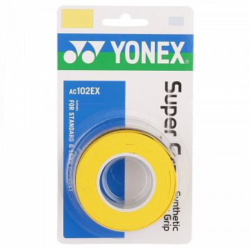 Yonex AC 102 EX Super Grap 3Pack Yellow